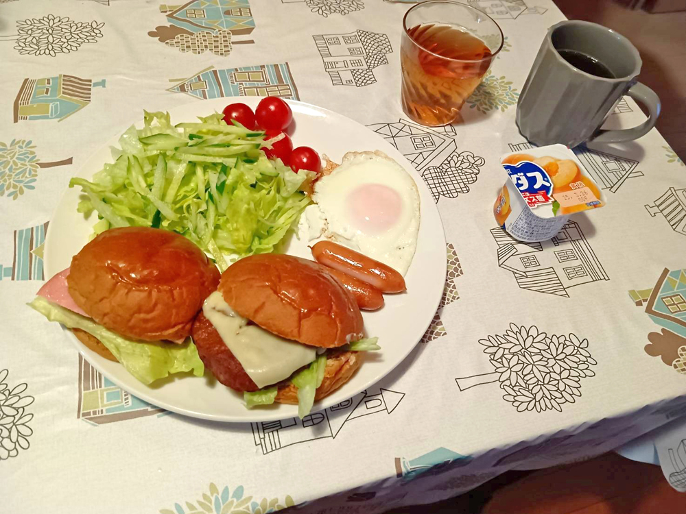 施設での食事例1