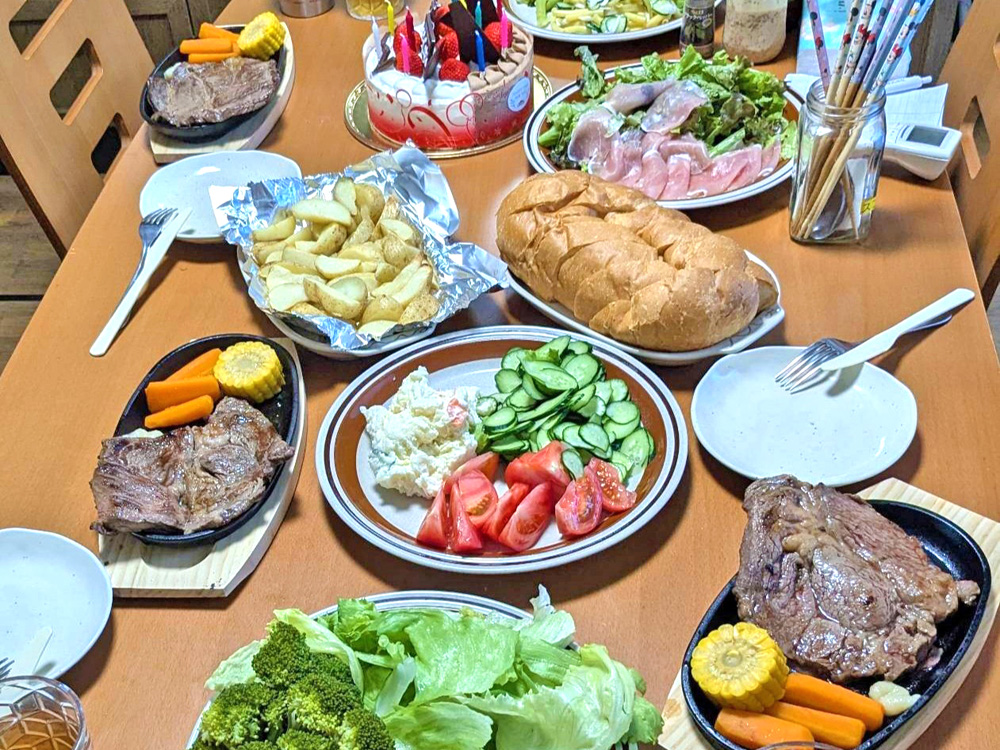 施設での食事例4